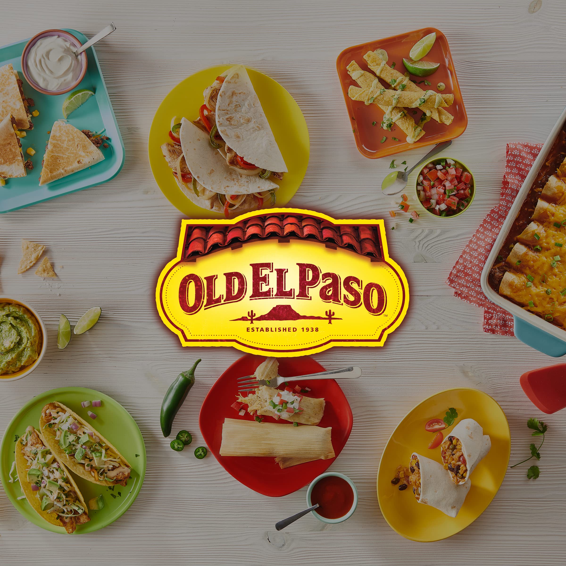 Old El Paso original seasoning ideal for quick weeknight dinners.