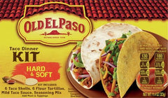 Old El Paso flour tortillas six-count for soft tacos