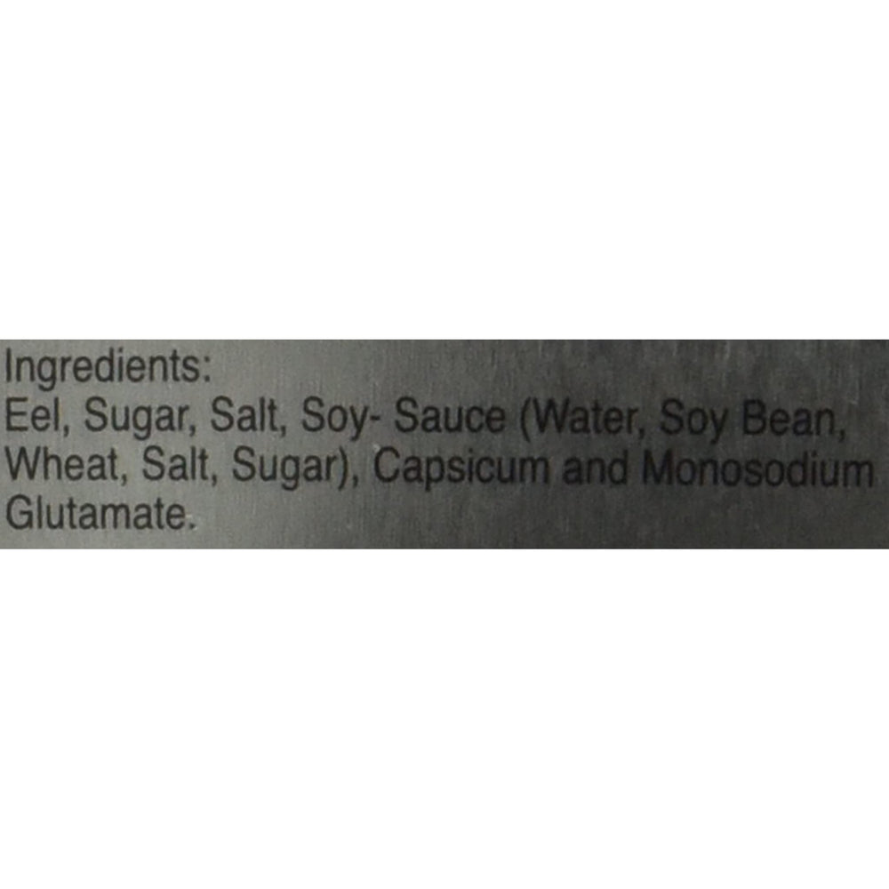 Old Fisherman Roasted Eel gold medal label signaling premium flavor