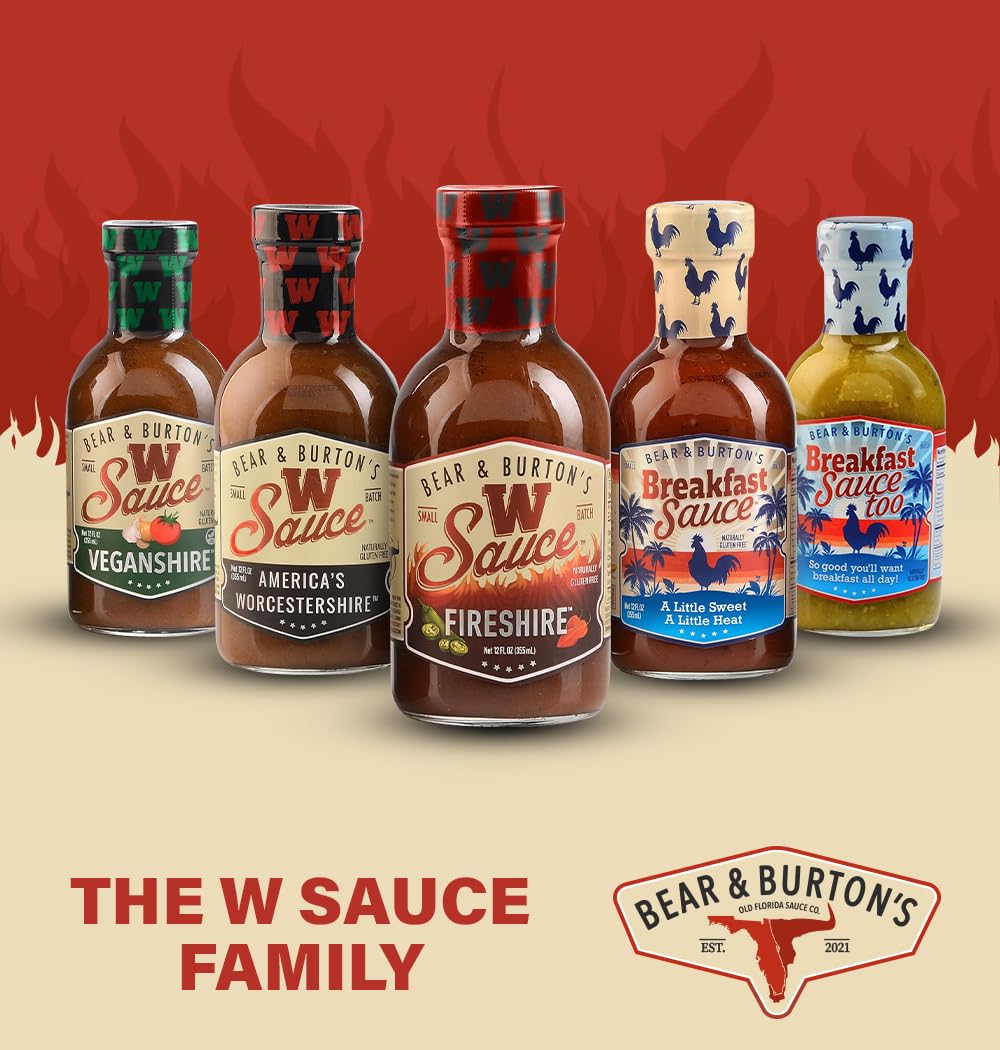 Dressings enriched with W Sauce for bold summer salads.