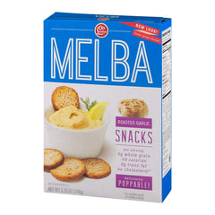 Old London Melba Snacks roasted garlic on cheese board, perfect pairing for elevating snacking