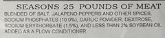 Old Plantation A.C. Legg Speed Cure sodium nitrite pack for reliable curing in mixed meat sausages.