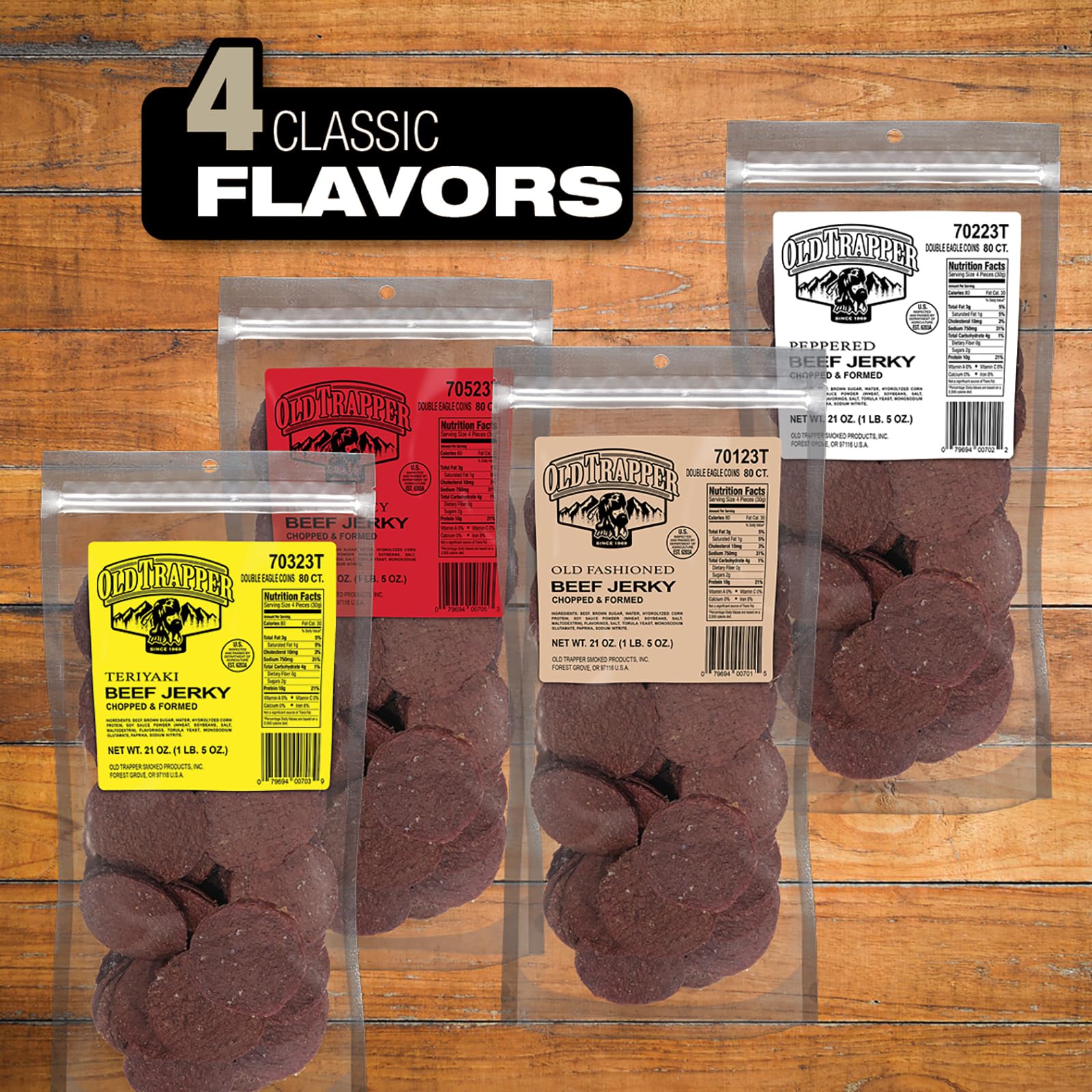 21-ounce bulk bag offers extended snacking without frequent restocks.