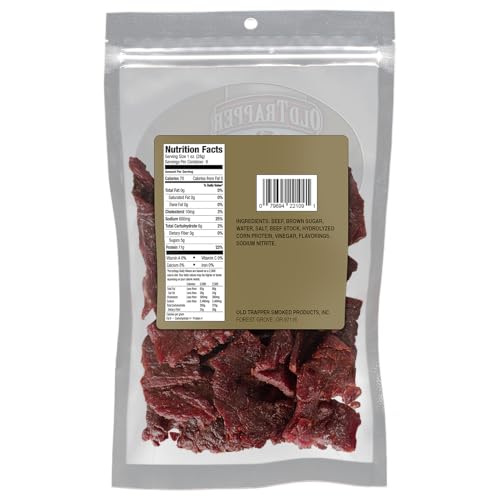 Slow-smoked beef delivers rich, smoky flavor with a hint of sweetness.