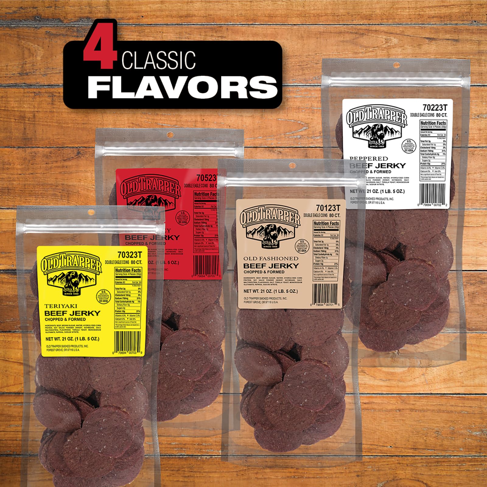 Serving suggestion: Old Trapper jerky in a bowl for on-the-go snacking