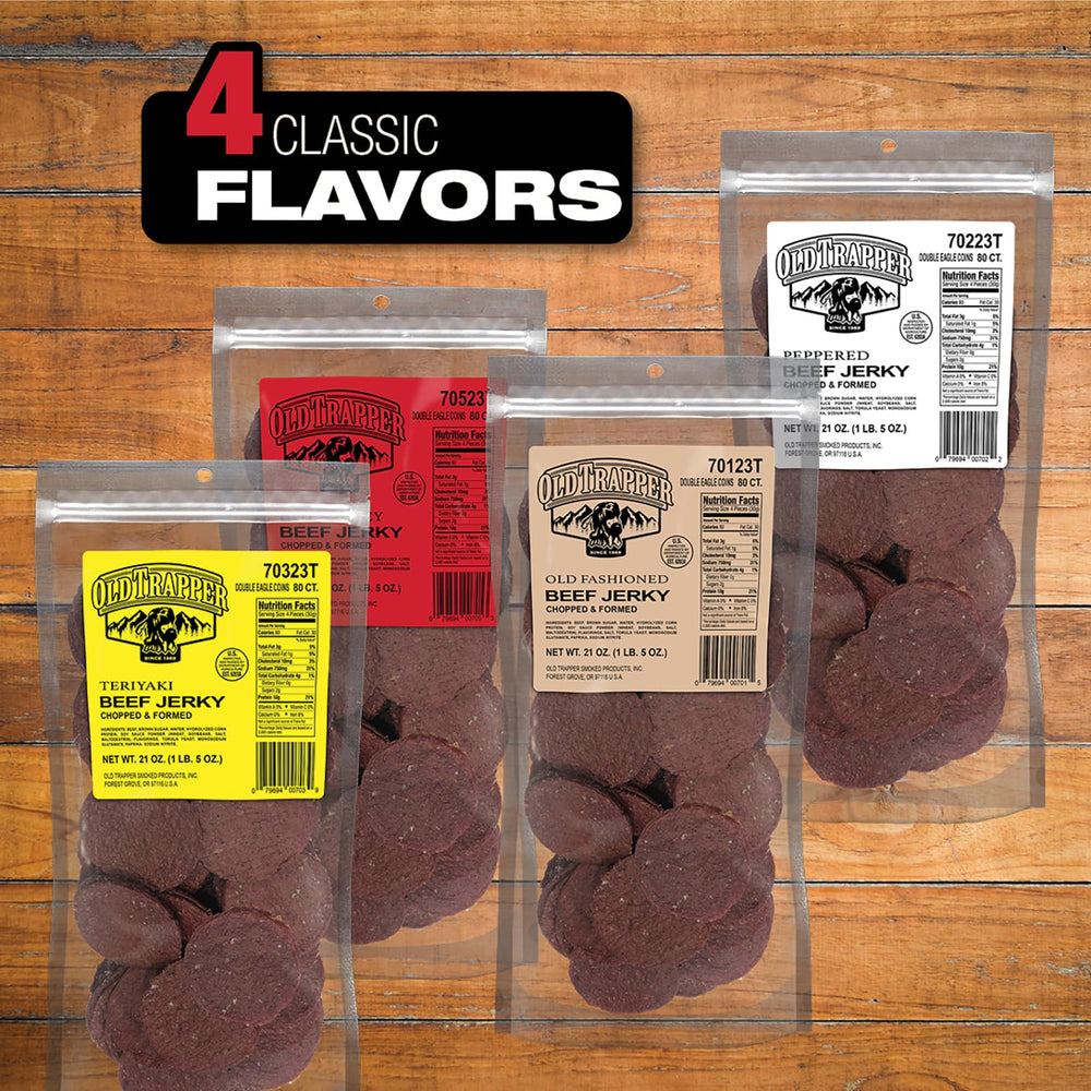 Serving suggestion: Old Trapper jerky in a bowl for on-the-go snacking