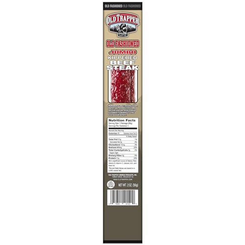 Old Trapper kippered steak 2oz wrap showcases convenient, protein-packed snack on the go