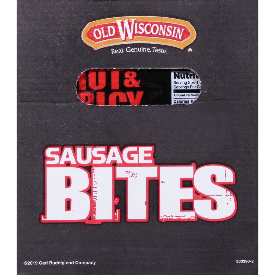 Old Wisconsin Hot & Spicy Snack Bites portable snack for outdoor adventures