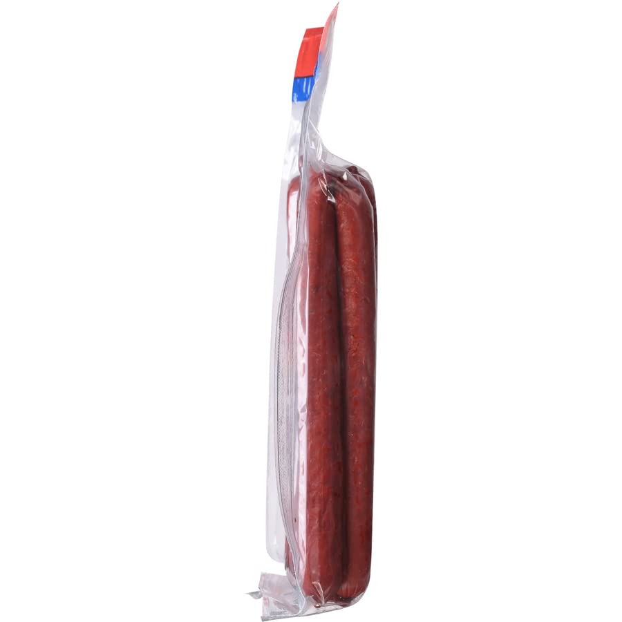 Nutritional panel of Old Wisconsin Hot & Spicy Twisted Sticks shown for macros awareness.