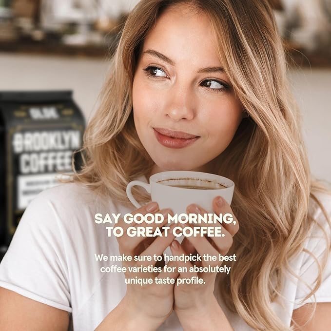Olde Brooklyn Coffee bright-morning-brew ideal for quick energizing start.