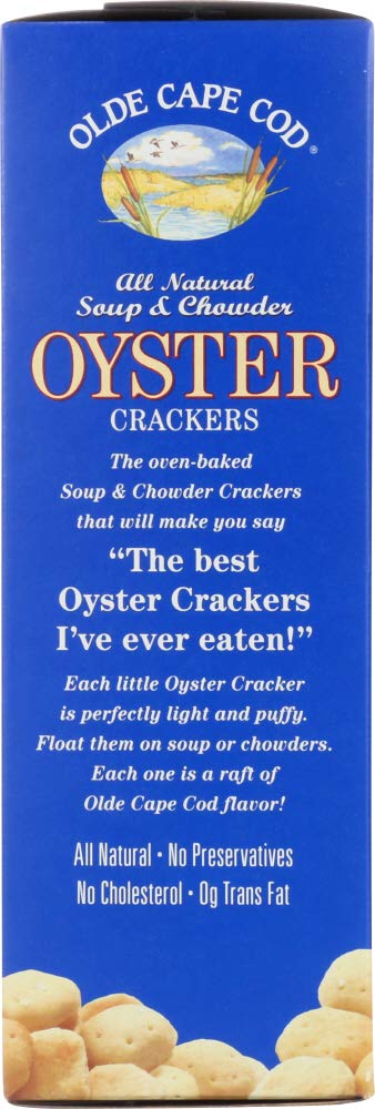 Olde Cape Cod Oyster Crackers served in bowl, perfect snack.