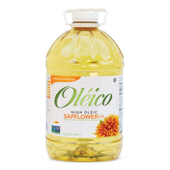 Oleico high oleic safflower oil bottle for versatile cooking and high-heat stability