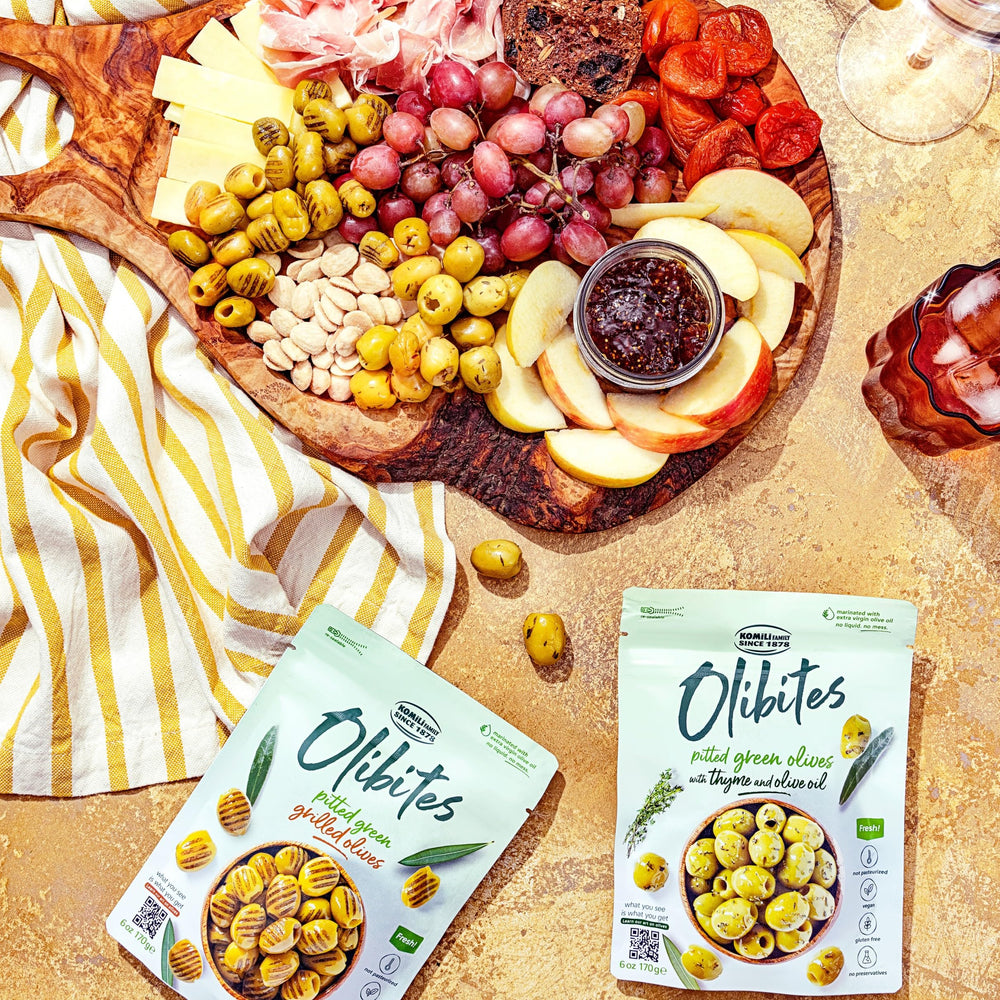 Olibites Domat green olives rich in antioxidants