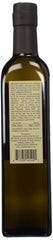 Olio Santo label closeup shows premium cold-pressed quality.
