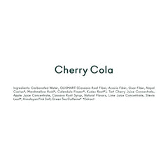 Person holds OLIPOP Cherry Cola can for on-the-go refreshment