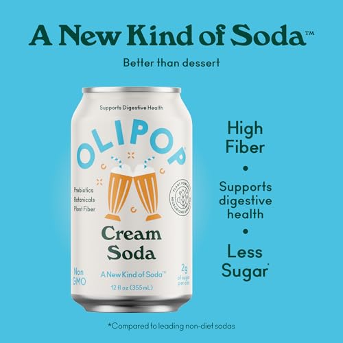 OLIPOP Classic Grape bottle highlighting botanicals and refreshing, gut-friendly sip.