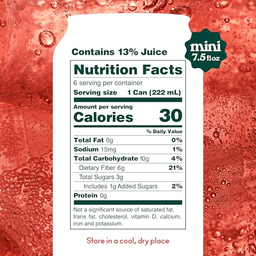 Pouring OLIPOP Minis Strawberry Vanilla into a glass with bubbles and vibrant aroma.