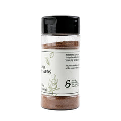 Olive & Vine label closeup showing authentic packaging for easy seasoning.