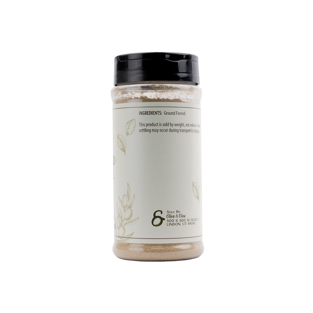 Olive & Vine Ground Fennel enhances sausages with a warm, aromatic touch.