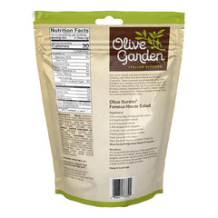 Olive Garden croutons golden-brown close-up enhances soups and toppings