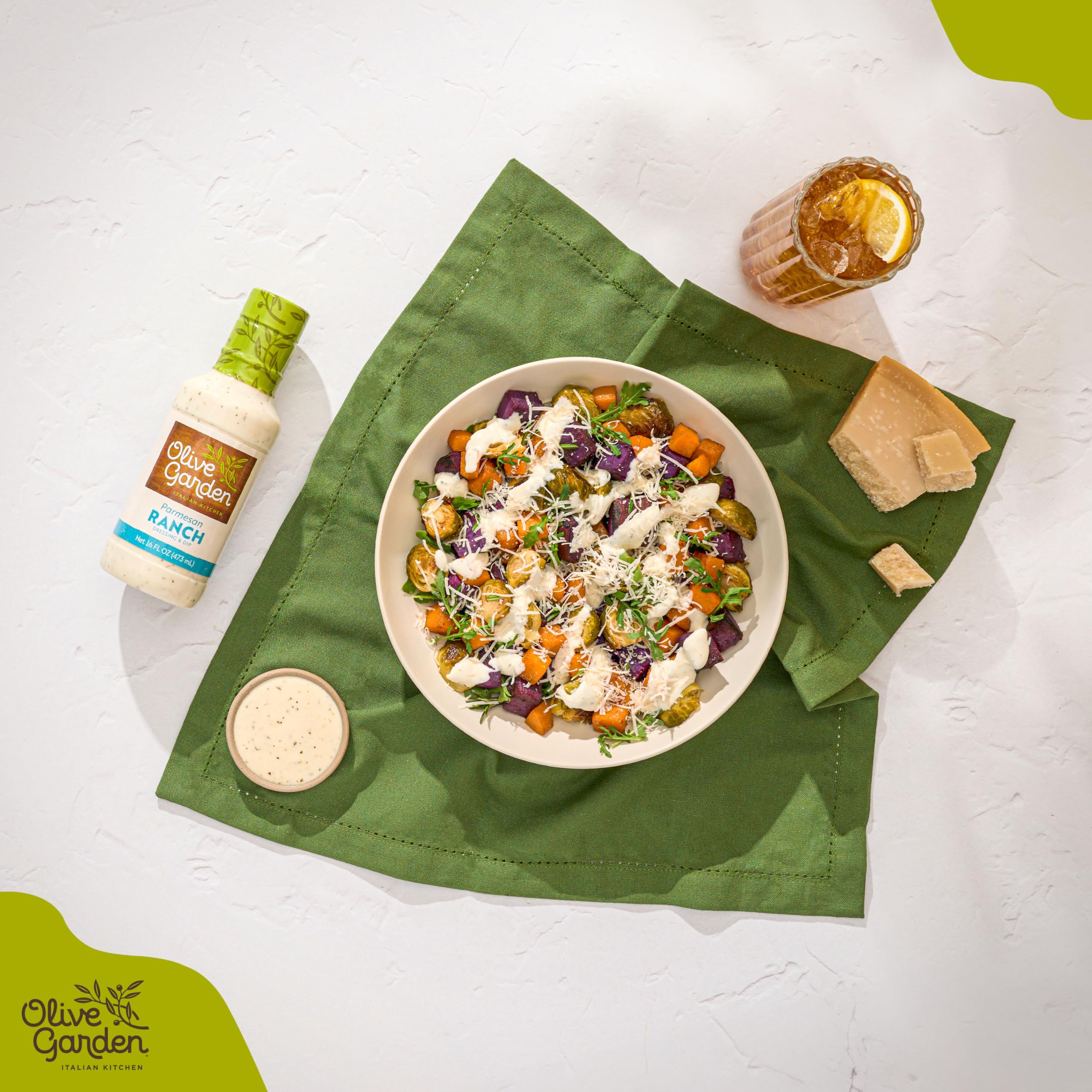 Marinating chicken with Olive Garden Parmesan Ranch dressing for savory depth