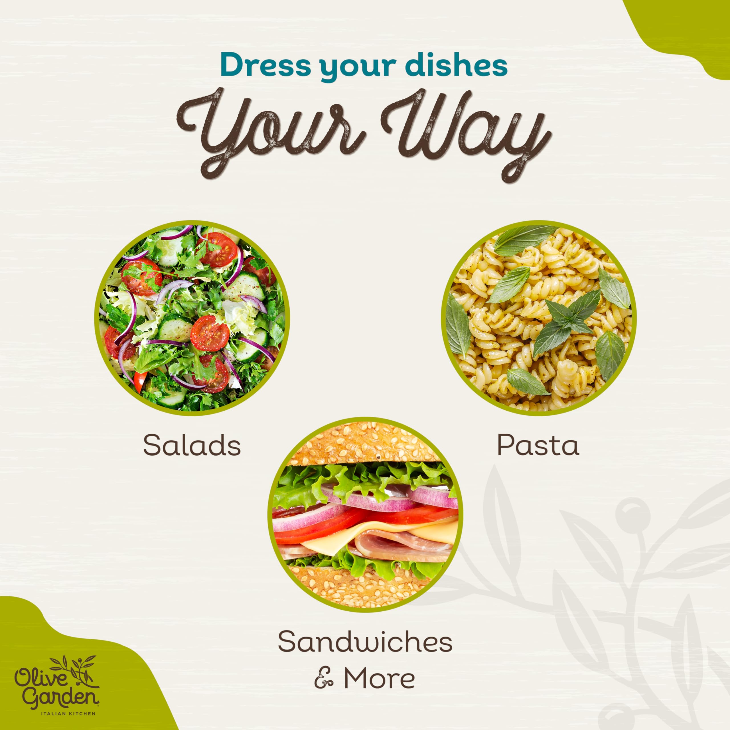 Olive Garden Parmesan Ranch dressing as a pizza topping adds tangy richness
