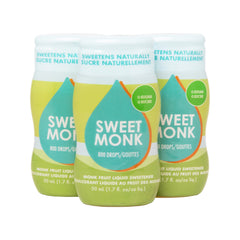 OLÜ NATURALS SweetMonk 50ml bottle front for zero-calorie coffee sweetening