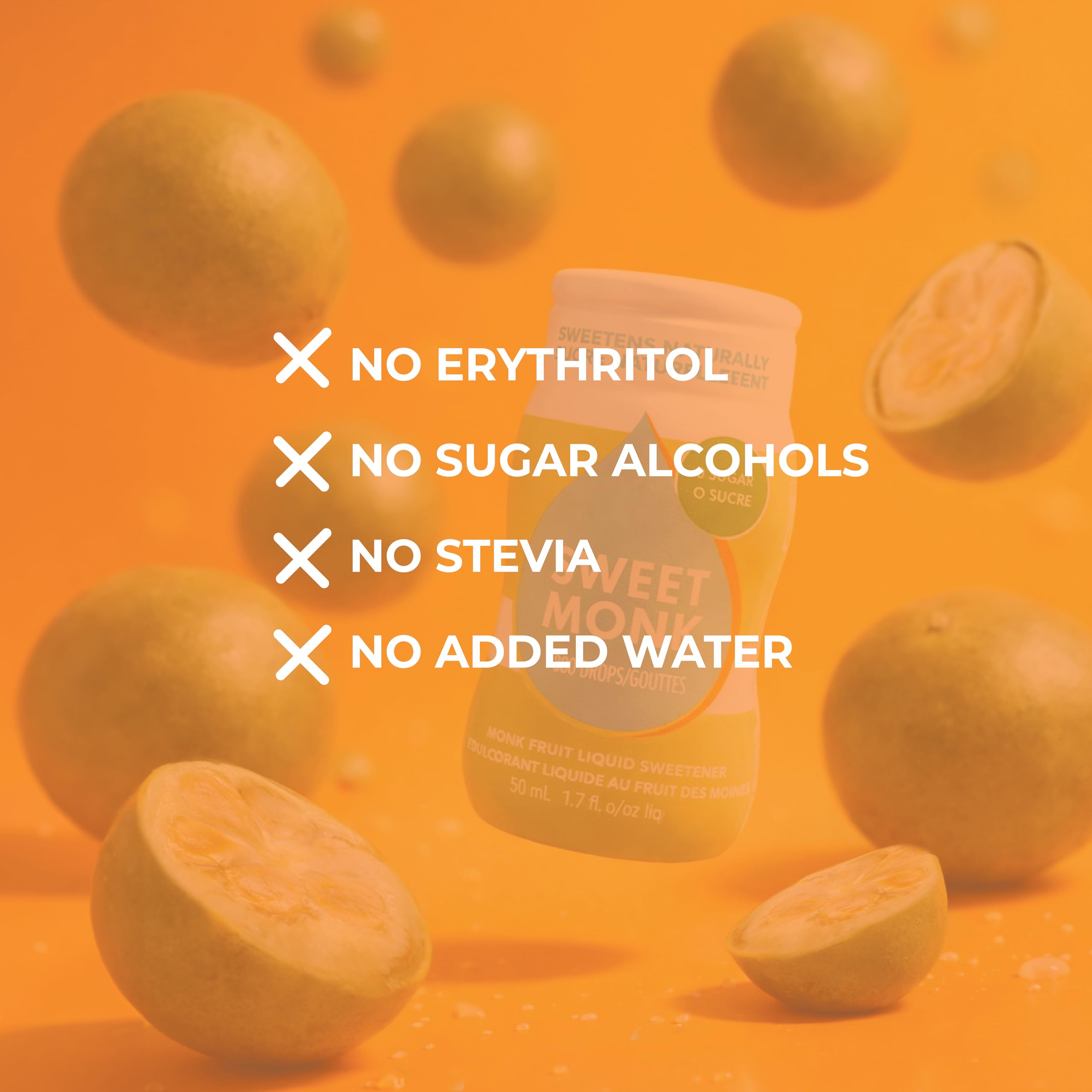 OLÜ NATURALS SweetMonk drops in coffee, enhancing flavor with zero calories