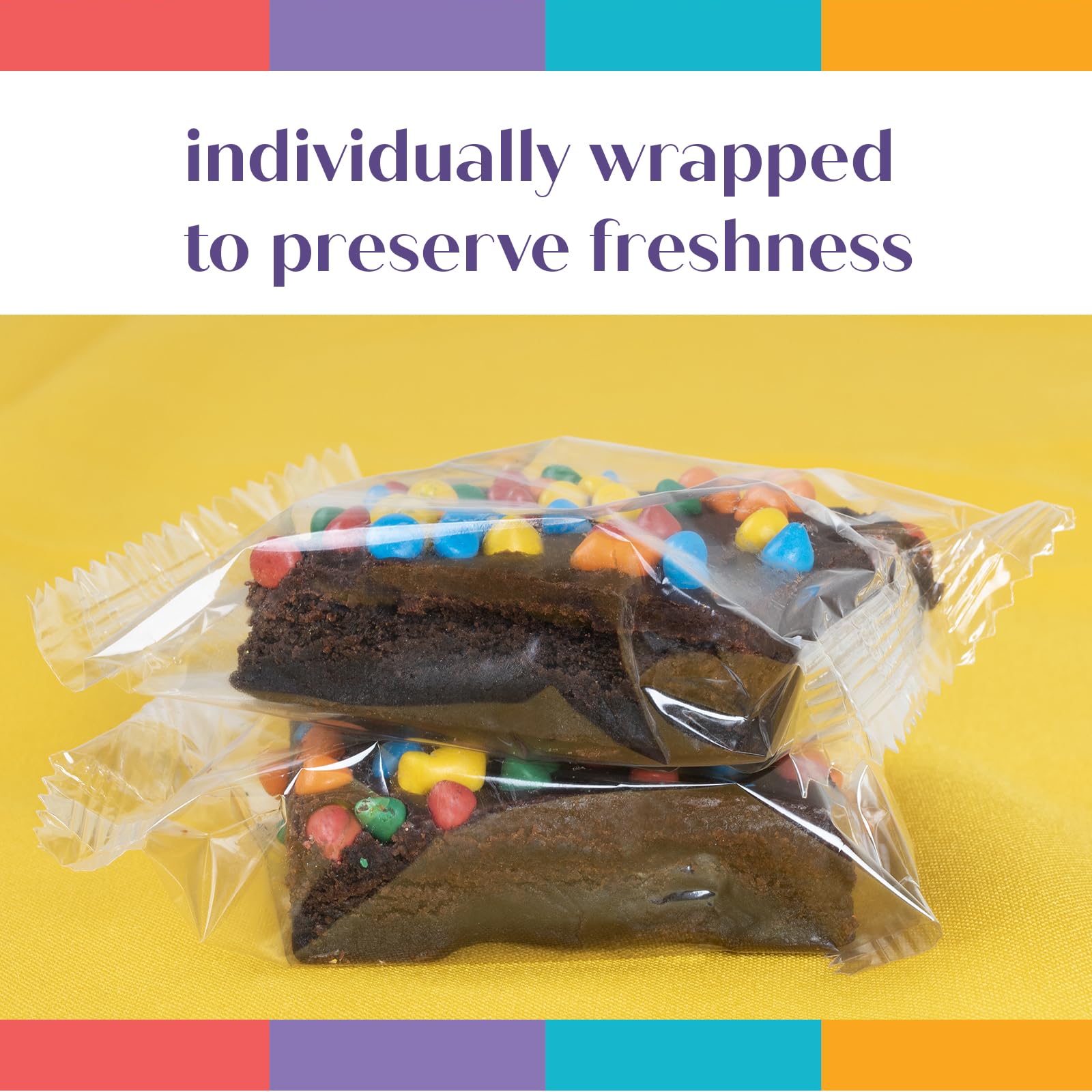 OMCookie bubble-wrap packaging protects treats during shipping