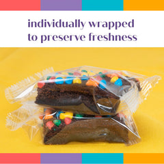OMCookie bubble-wrap packaging protects treats during shipping