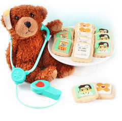 Individually wrapped cookies by OMCookie are easy to share or gift.