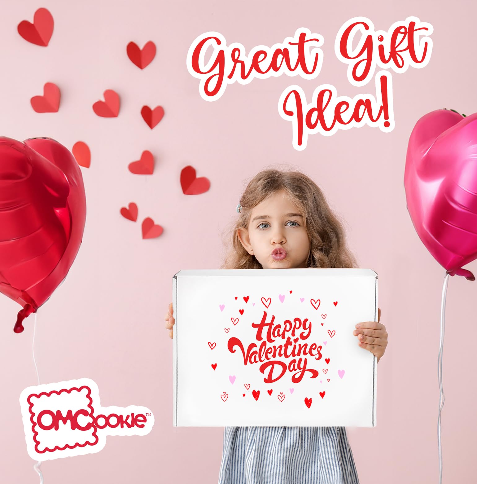 OMCookie edible ink valentines designs are ideal for celebrations.