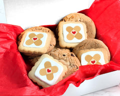 OMCookie Individually wrapped cookies presentation—ensures freshness and easy gifting.
