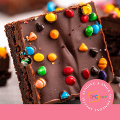 OMCookie nut-free dairy-free label emphasizing inclusive, allergy-friendly options.