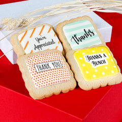 OMCookie Thank You Cookies 24 Pack ideal for event favors and table seating gifts.