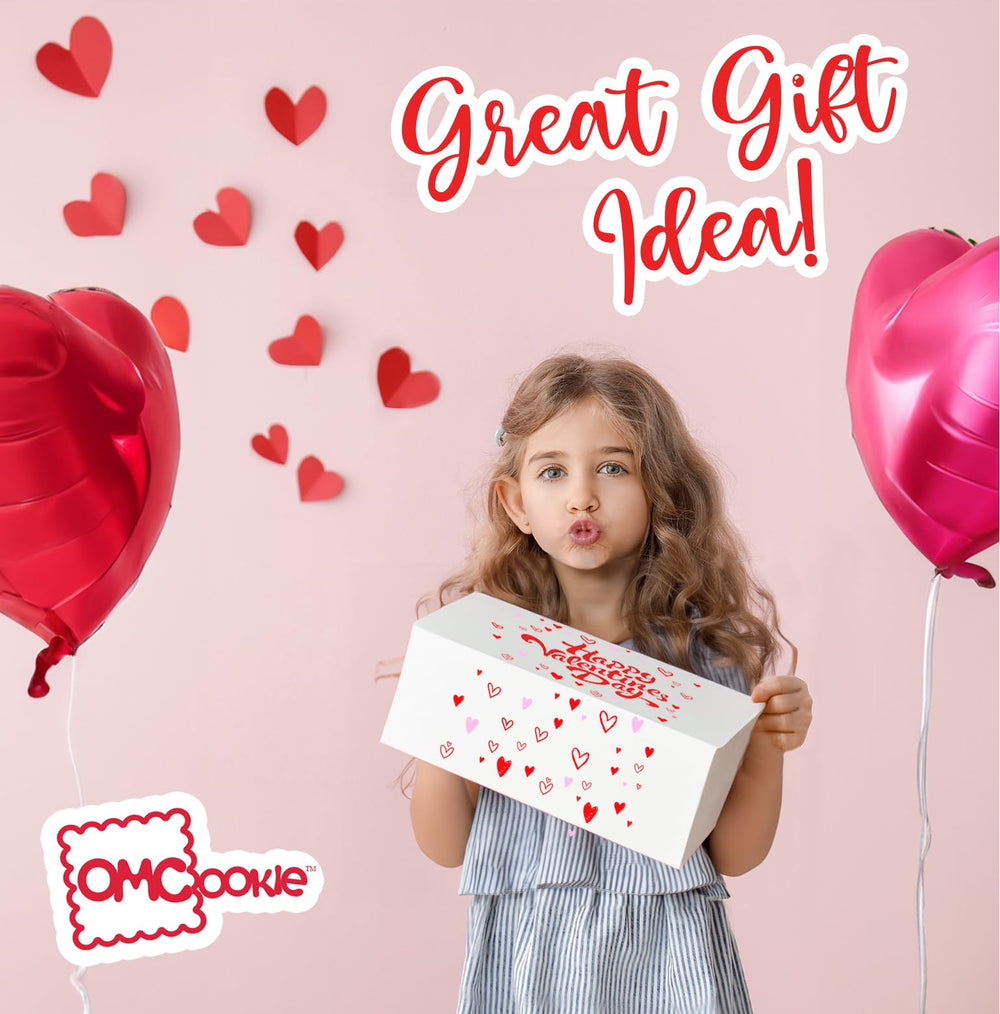 OMCookie valentines cookies, kosher dairy and ready for gifting