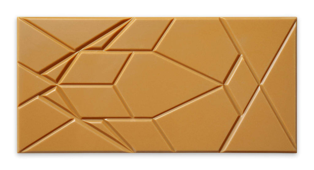 OmNom Reykjavik chocolate bar packaging signals artisanal craft and premium ingredients, ideal for gifting.