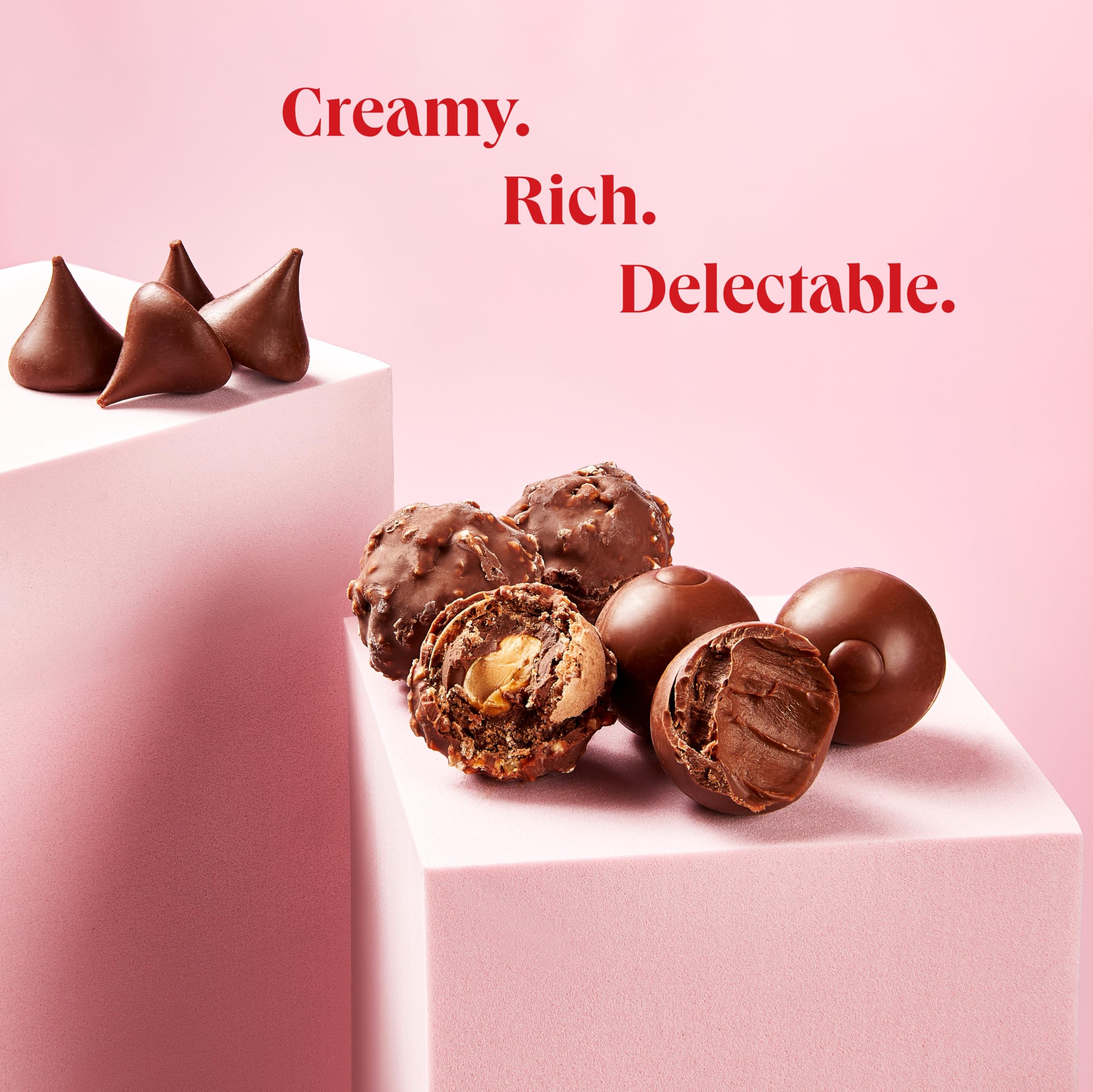 On Occasion assorted milk chocolates deliver creamy textures and rich flavors.