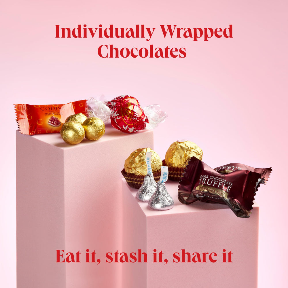 On Occasion Ferrero Rocher bouquet closeup emphasizes elegant, indulgent bites perfect for celebrations.