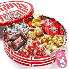 On Occasion premium gift box front view highlights a luxury chocolate assortment for gifting.