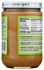 Closeup of Once Again creamy cashew butter reveals a velvety texture