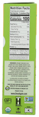 Once Again Organic Honey Graham Crackers pack back with ingredients and notes