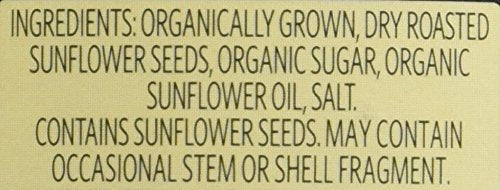 Once Again Organic Sunflower Butter label with certifications signals quality sourcing.