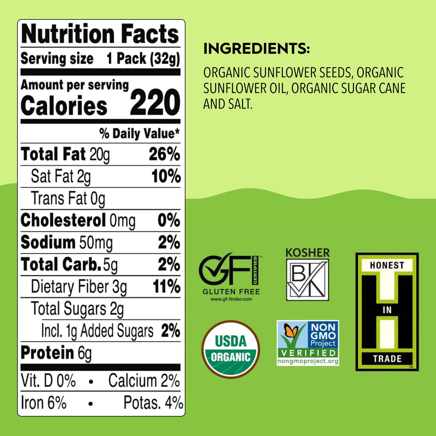 Once Again sunflower butter packets open pack showing ready-to-use creamy spread for lunches.
