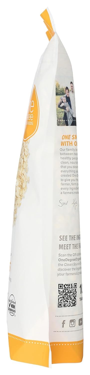 One Degree Organic Foods cooked oats in a mug for quick nourishment.