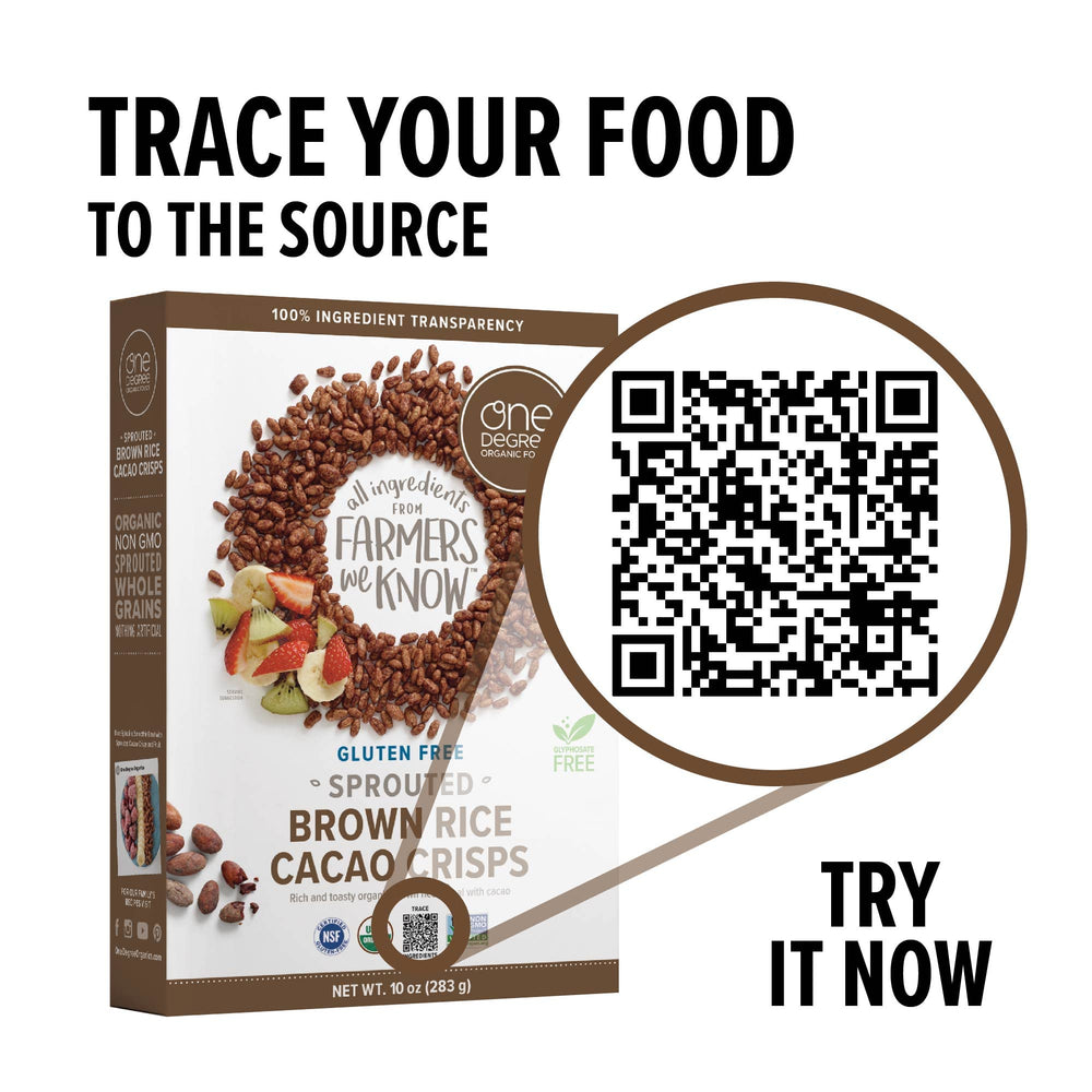 One Degree Organic Foods recyclable packaging supports sustainable choices.