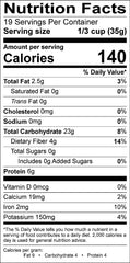 One Degree Organic gluten free sprouted rolled oats in a cooking-friendly bowl.