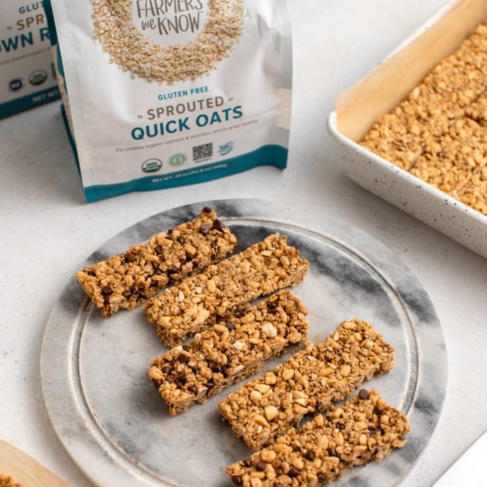One Degree Organic Sprouted Oats bag, ideal for clean, energizing mornings.