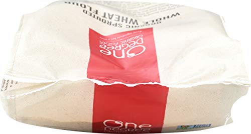 One Degree Organic Four-pack display communicates value for weekly home baking needs