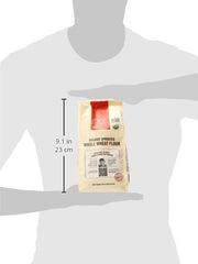 One Degree Organic Sprouted Whole Wheat Flour ingredients label highlights organic and non-GMO.